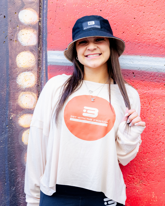 Caprice – Light Coral Flowy Long Sleeve 🌸✨