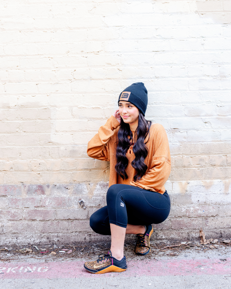 Camille – Burnt Orange Shirt with Metallic Copper Details 🍂⚡