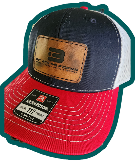 BHHD Richardson Hat in Navy, Red, White