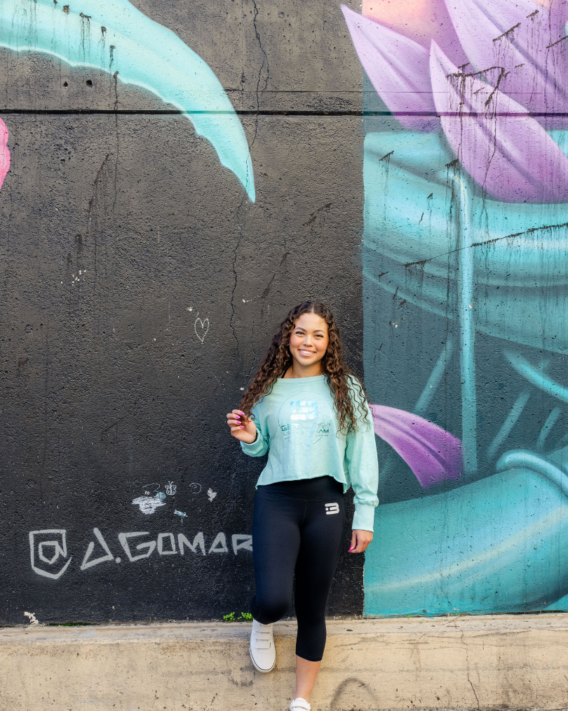 Jaden β Turquoise Long Sleeve with Open Back πβ¨